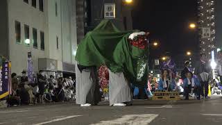 2023第６２回北上みちのく芸能まつり５日お祭り広場９「太神楽・ひな子剣舞」