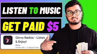 Givvy Radios App Review: Earn $5/Day Listening to Music Online (2024)