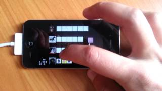 Crossword game for iPhone