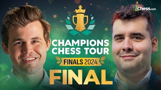 SE VUELVEN A ENCONTRAR | Carlsen vs. Nepo, LA GRAN FINAL | Champions Chess Tour 2024