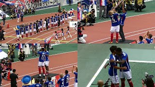 2023.05.28  J1 第15節 横浜F・マリノス vs アビスパ福岡 - マリノスゴール裏挨拶 ～ Man Of The Match ～ メインスタンド挨拶