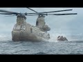 Special Techniques Massive US CH-47 Uses to Extract Special Forces at Sea