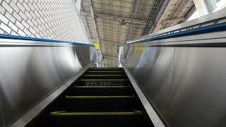 山口 新下関駅 1‐2番のりば | Shin Shimonoseki Station, Escalator Yamaguchi Japan