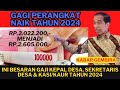 🔥GAJI PERANGKAT DESA 2024 RP.2.605.000,-