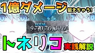 【FGO】トネリコで1億ダメージ狙ってみた！実践解説！【ゆっくり】