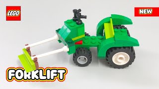 LEGO Forklift Building Instructions 002 — LEGO Classic Creative DIY