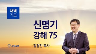 [소망교회] 신명기 강해(75) / 신 31:24~29 / 새벽기도회 / 김경진 목사 / 20221118