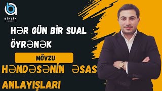 Həndəsənin əsas anlayışları / MİQ / Sertifikasiya