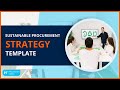 Sustainable Procurement Strategy Template