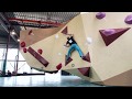 Boulder 2 men's finals - H3 tops at Boulderhal Energiehaven