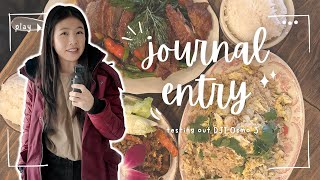 journal entries | weekend in nyc: dji osmo 3, cny haircuts, food reviews