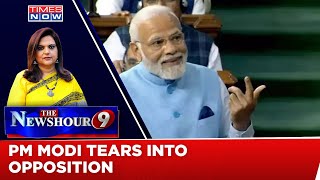 PM Modi Slams Opposition’s Charges In Parliament | ‘Virodhis’ Decimated By PM Again? | The Newshour