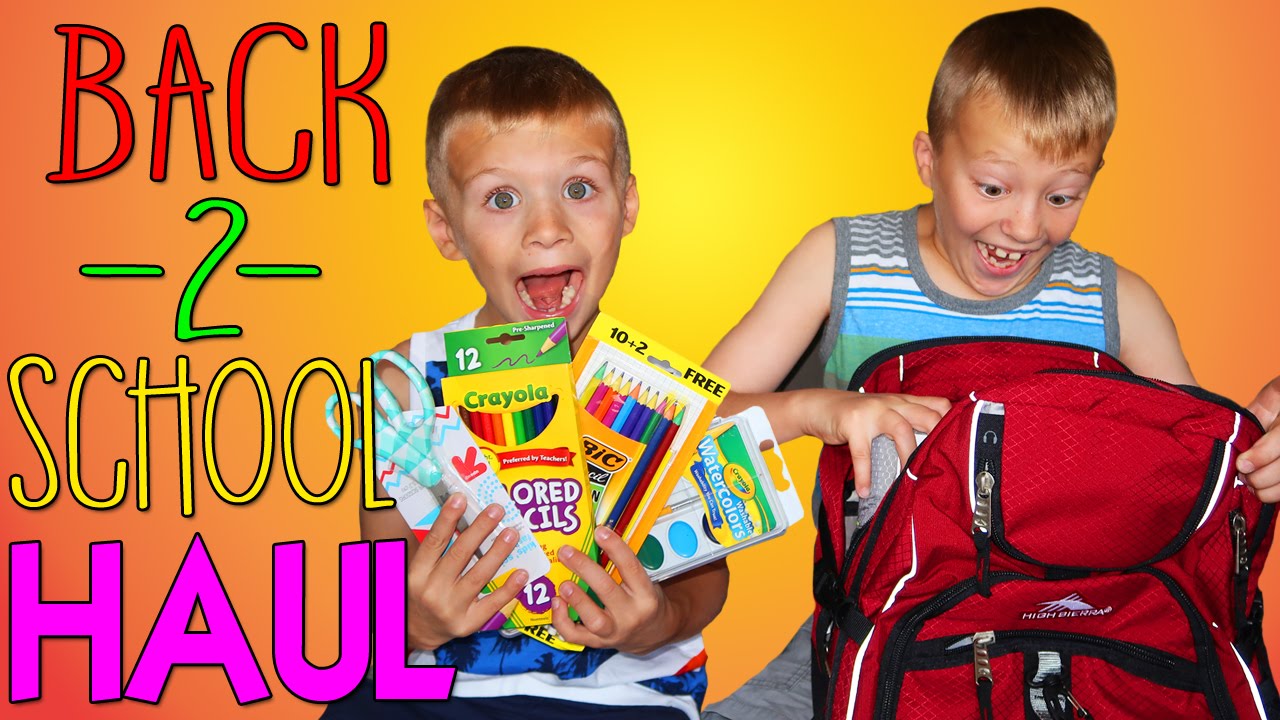 What S In My Backpack School Supplies Haul Youtube