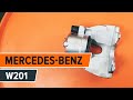 MERCEDES W201 Kastenwagen Bremssattel wechseln [AUTODOC TUTORIAL]