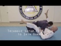 Triangle From Shin to Shin Guard