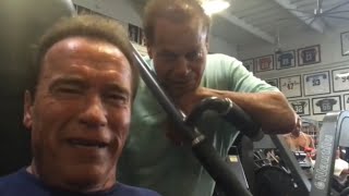 Last video of Franco Columbu and Arnold Schwarzenegger together | kidz candy