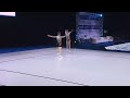 18th fig aerobic world championships 2024 mixed pair jpn