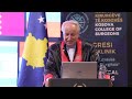 prof.dr. rifat latifi ceremonia e hapjes kongresi i trete klinik