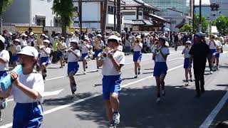 第47回福島市小学校鼓笛パレード【桜の聖母小学校】