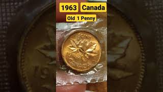 1963 Old Coin Canada,#shorts ,#rare ,#coins ,#antique ,#canada