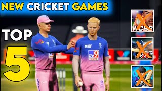 Top 5 Best Cricket Games For Android | 4K Graphics New Cricket Games