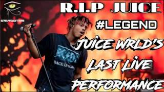 Juice Wrld's Last Live Performance/ Last Concert Amazing