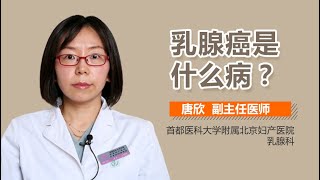 乳腺癌介绍 乳腺癌是什么病 有来医生