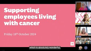 Supporting Employees Living With Cancer