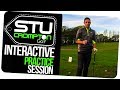 interactive practice session with stu crompton