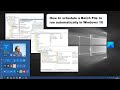 How to schedule a Batch File to run automatically in Windows 11