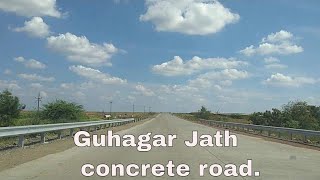 Guhagar Jath  concrete road.