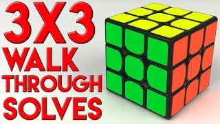 3x3 Example Solves (Advanced)