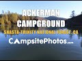 Ackerman Campground - Shasta Trinity National Forest, CA