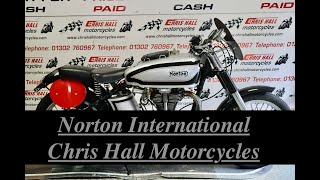 1950 Norton Model 30 International @chrishallmotorcycles #nortonmotorcycles #motorcycles