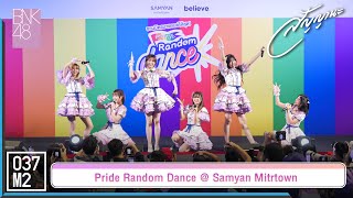 BNK48 - สัญญานะ @ Pride Random Dance, Samyan Mitrtown [Overall Stage 4K 60p] 230625
