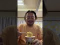 セブンイレブンの醤油ラーメンを食す。 japan おじさん 40代 osaka 飯テロ 飯動画 shorts