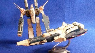 SDF-1 au 1/5000 et 1/8000, Arii VS Imai (Macross / Robotech)