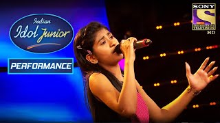 Nithyashree's High-Octane Performance Gets Appreciated By Saif Ali Khan | Indian Idol Junior 2