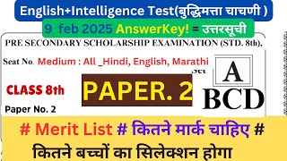 #scholarshipresult2025  8th STD \