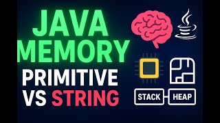 Java Memory | Primitive vs String Heap, Stack, SCP Explained