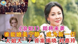 《浪姐3》即将来袭，谁能媲美宁静，成为新一任“大姐大”？答案揭晓：刘嘉玲驾到！