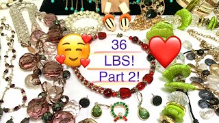 😁 Ep2! NEW BOX! 😱 36 Lbs ShopGoodWill Jewelry Unboxing \u0026 Sale! #jewelryunboxing #jewelrysale