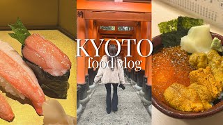 Everything we ate in Kyoto: Nishiki Market, Uni Bowl, Crab Omakase, Monkey Park, 먹방여행