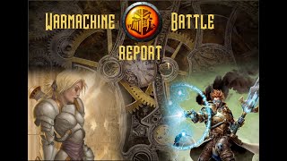 Warmachine - Hordes Battle Report:  Ashlynn d'Elyse vs Commander Coleman Stryker