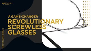 Revolutionary Screwless Glasses: A Game-Changer in Eyewear!