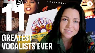 11 Greatest Vocalists Ever | Evanescence Singer Amy Lee's Picks