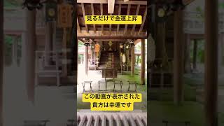 ✨見るだけで金運上昇✨表示されたら幸運です！見逃したら二度とありません【金崎宮遠隔参拝】※本編公開中 #運気上昇 #金運上昇 #パワースポット #遠隔参拝 #スピリチュアル #shorts