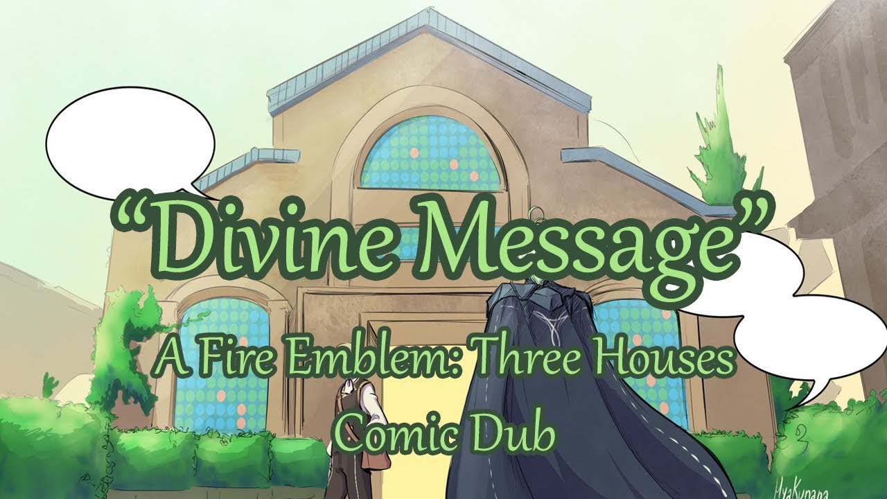 Fire Emblem: Three Houses Comic Dub - "Divine Message" - YouTube