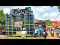 waw keren..iring iringan fusso para raksasa sound system menuju start karnaval gampingan