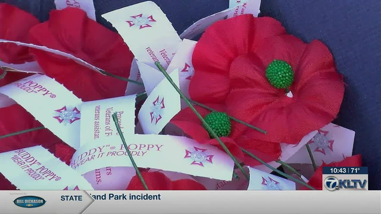 Lufkin VFW Holds ‘Buddy’ Poppy Program To Support Veterans - YouTube